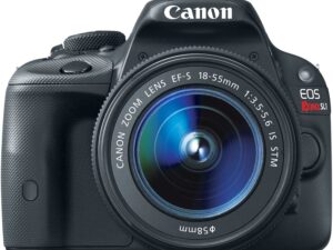 Canon EOS Rebel SL1 18MP Digital SLR Camera 18-55mm 75-300mm