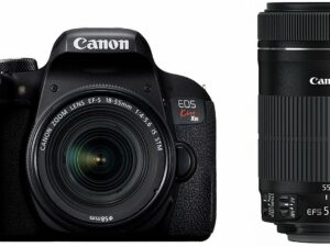 Canon Digital SLR camera EOS Kiss X9i double zoom kit