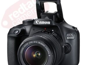 Canon EOS 4000D DSLR Camera + 4 Lens Kit 18-55mm + 75-300mm