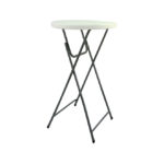 Mesa de coquetel de plástico redonda 60cm