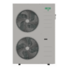 R32 heating + cooling + DHW 3 em 1 DC Inverter bomba de calor tudo em uma bomba de calor - Imagem 4