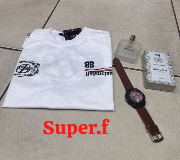 Kit de Camiseta, Relógio e Perfume - Imagem 2