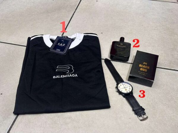 Kit de Camiseta, Relógio e Perfume - Imagem 6