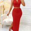 Vestidos chique lisos