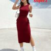 Vestidos chique lisos - Imagem 2