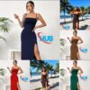 Vestidos chique lisos - Imagem 6