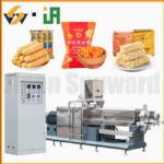 Linha de Processamento para Fazer Barras de Cereal de Bolo de Arroz e Snacks Puff