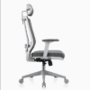 Cadeira Ajustável Alta Cadeira Ergonômica Cadeira de Computador Giratória para Escritório com Suporte Lombar - Imagem 2