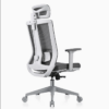 Cadeira Ajustável Alta Cadeira Ergonômica Cadeira de Computador Giratória para Escritório com Suporte Lombar - Imagem 6