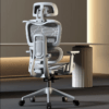 Cadeira de Escritório Ergonômica com Rede Completa, Malha Ergonômica com Descanso para os Pés, Computador Gamer de Luxo de Alta Qualidade - Imagem 3