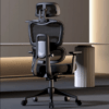 Cadeira de Escritório Ergonômica com Rede Completa, Malha Ergonômica com Descanso para os Pés, Computador Gamer de Luxo de Alta Qualidade - Imagem 6
