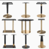 Base de Mesa em Aço Inoxidável Mesa Moderna Pernas de Mesa em Metal Pernas de Mesa em Alumínio Pernas de Mesa em Ferro Fundido - Imagem 5