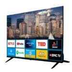 TV 55 "32 65 polegadas Design sem moldura 4K UHD TV LCD LED com sistema digital Smart TV Android 11.0