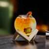 esign moderno Forma Criativa Copo De Vinho De Cristal Cocktail Cup Pássaro Temático Bartender Casamento Martini Champagne Gift Celebrar - Imagem 6
