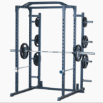 Equipamento de Fitness para Home Gym, Cage de Potência Multifuncional para Agachamento com Armazenamento de Pesos
