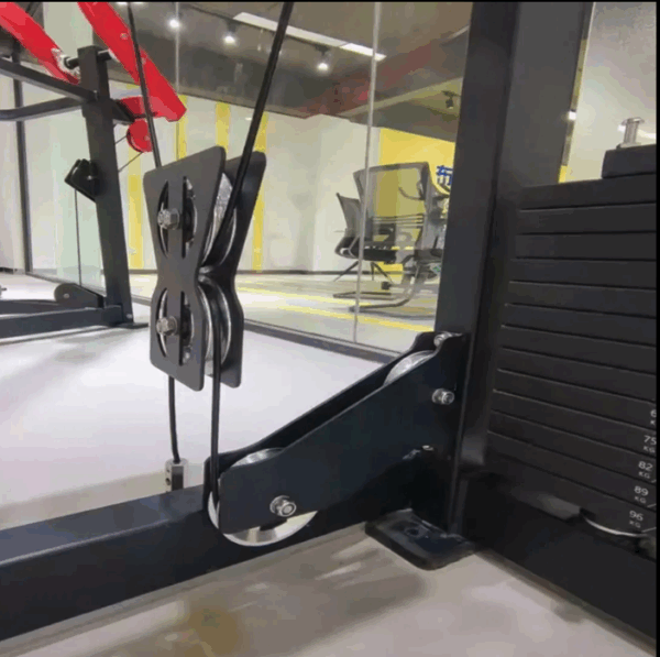 Equipamento de Ginástica de Força da Série de Função Dupla de Alta Qualidade - Máquina de Fitness para Puxada de Costas / Remada Baixa - Imagem 5