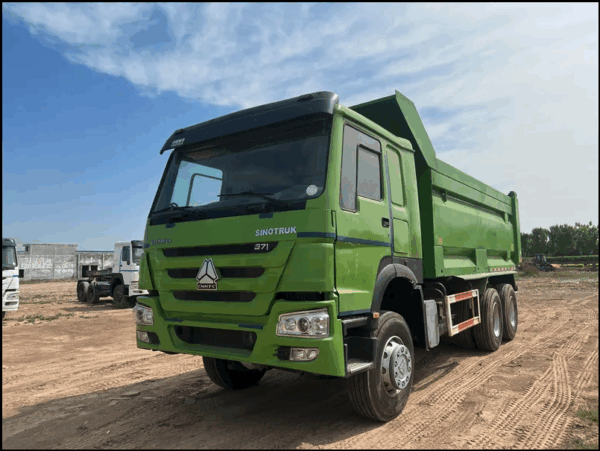 10 Roda HOWO 6X4 Caminhão Basculante Basculante com Novo Motor - Imagem 3