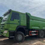 10 Roda HOWO 6X4 Caminhão Basculante Basculante com Novo Motor