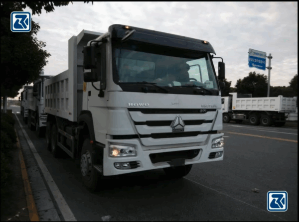 Sinotruk HOWO LHD/Rhd Original 6X4 10 Rodas 20-25 Cbm 30-35ton 336/371HP Caminhão Basculante Caminhão Tipper Dumper Camion para Construção Terraplenagem África - Imagem 2