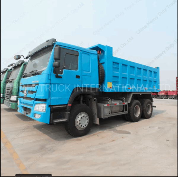 Caminhão Basculante Sinotruk HOWO 10 Wheeler 6X4 20/25 Cbm 25-30t 336/371HP Caminhão Dumper Pesado para Construção - Imagem 5