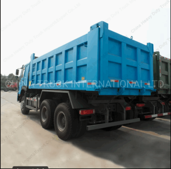 Caminhão Basculante Sinotruk HOWO 10 Wheeler 6X4 20/25 Cbm 25-30t 336/371HP Caminhão Dumper Pesado para Construção - Imagem 6