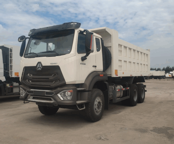 Caminhão Basculante Sinotruk Hohan HOWO Nx E7 N7 6X4 371HP/400HP 20cbm 10wheelers 15ton para Transporte Pesado - Imagem 5