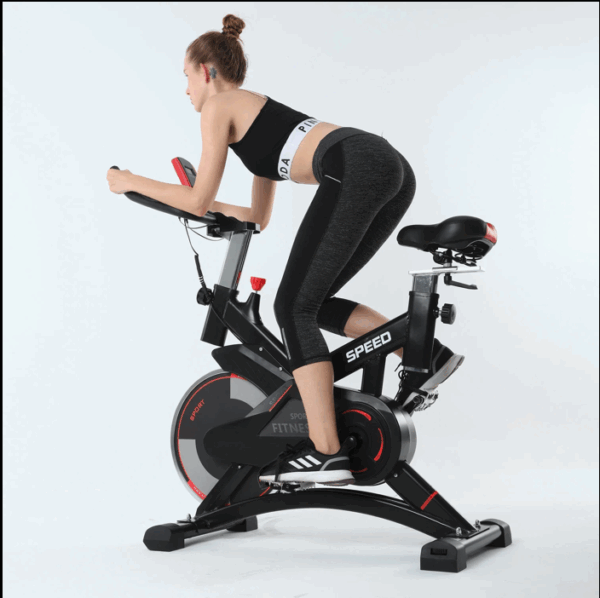 Bicicleta de Exercício Indoor Equipamento de Fitness para Academia em Casa Bicicleta de Spinning 6kg Volante