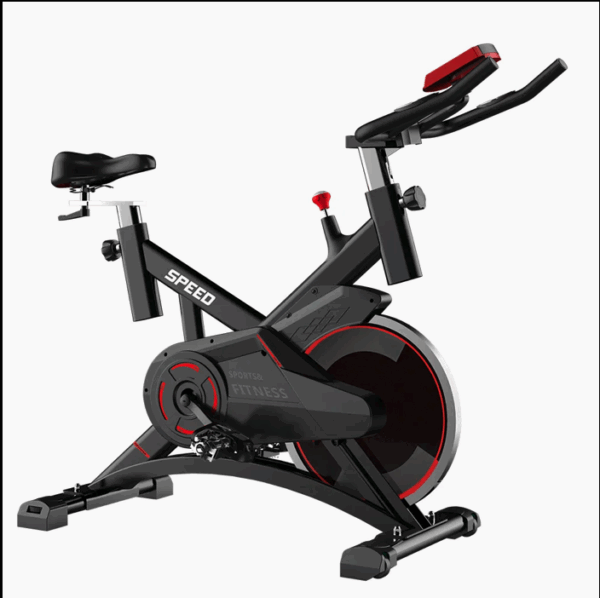 Bicicleta de Exercício Indoor Equipamento de Fitness para Academia em Casa Bicicleta de Spinning 6kg Volante - Imagem 2