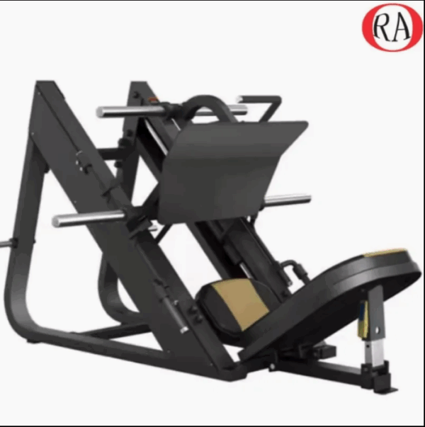 Máquina de Exercício Hack Squat Leg Press Equipamento de Ginástica 45 Grau Leg Press Fitness