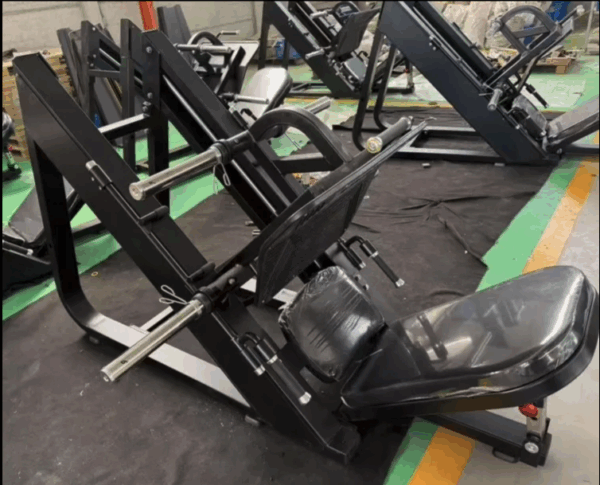 Máquina de Exercício Hack Squat Leg Press Equipamento de Ginástica 45 Grau Leg Press Fitness - Imagem 5