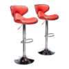 Estilo moderno giratório ajustável Recreational Bar Stool com descanso do pé - Imagem 4
