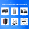 Fácil Instalação P2.5 2.9 P3.91 7680HZ Aluguer Video Wall Evento Backdrop Outdoor Indoor Display Painel Led Screen para Concert Stage - Imagem 2
