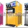 Máquinas de Sorvete Comerciais com Preço de Fábrica da China, 3 Sabores de Sorvete Soft com Iogurte, Leite e Chocolate à Venda - Imagem 6