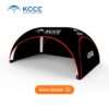 2025 nova barraca longa do famoso do projeto personalizado Gazebo inflável hermético Canopy Spider Dome barraca para atividades da marca do evento