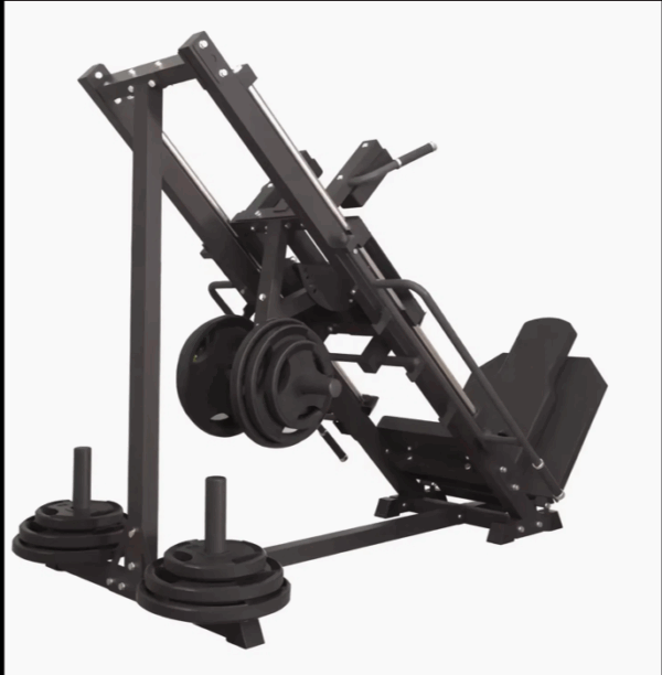 Máquina de Agachamento e Leg Press de Função Dupla com Placas de Carga para Academia Comercial 45 Graus - Imagem 2