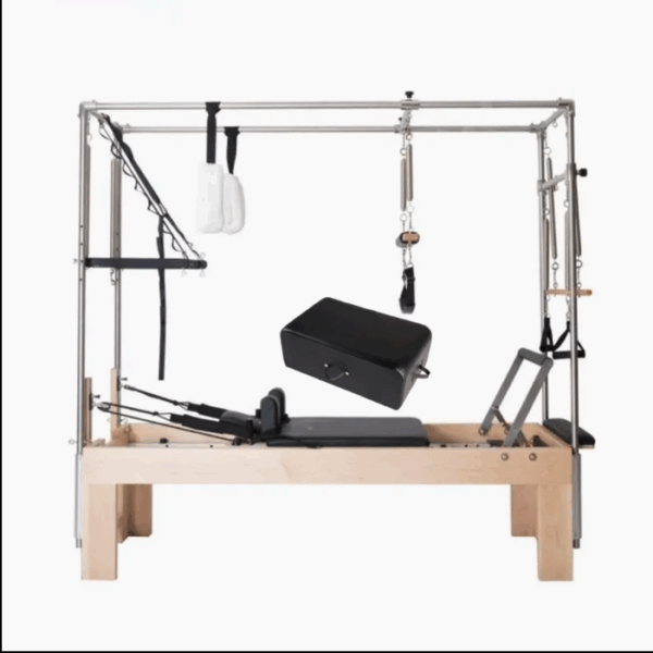 Cama de Pilates Cadillac de Alta Qualidade com Torre Meio Trapézio para Estúdio