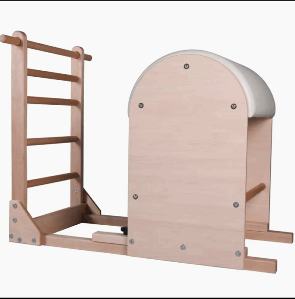 Cama Reformer de Pilates de Estúdio em Madeira para Uso Comercial com Torre de Trapézio - Imagem 3