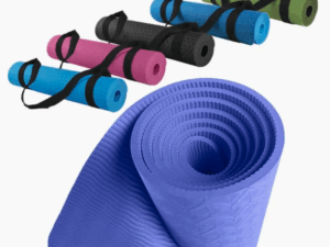 Fábrica Personalizada Atacado Academia Ecológica Camada Dupla de Cor Exercício Antiderrapante Tapete de Yoga em Espuma TPE