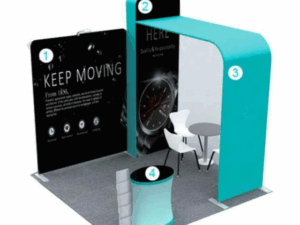 Portátil Leve 10x10 Dobrável Tubo de Alumínio Suporte de Exibição para Feiras e Eventos Impressão por Sublimação a Fogo