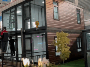 Luxo 40Ft 20Ft Villa Pré-fabricada 2-5 Quartos Recipiente Expansível Casa Portátil Móvel Pequena Casa Feita de Aço