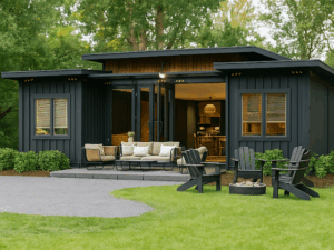 Design e Construção de Casa Contentor BG90: 3 Quartos - 2 Casas de Banho