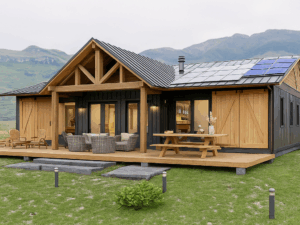 Casa Container BG80 4 quartos e 4 casas de banho