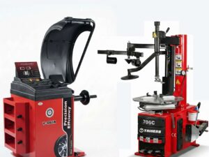 Trihero 2026 Novo Equipamento Profissional para Serviço Automotivo Preço Direto de Fábrica Design Aprimorado Combo Trocador de Pneus e Balanceador de Rodas